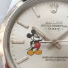 Saphirglas Rolex Date mit Mickey Mouse Ziffernblatt Automatik Ref 15200