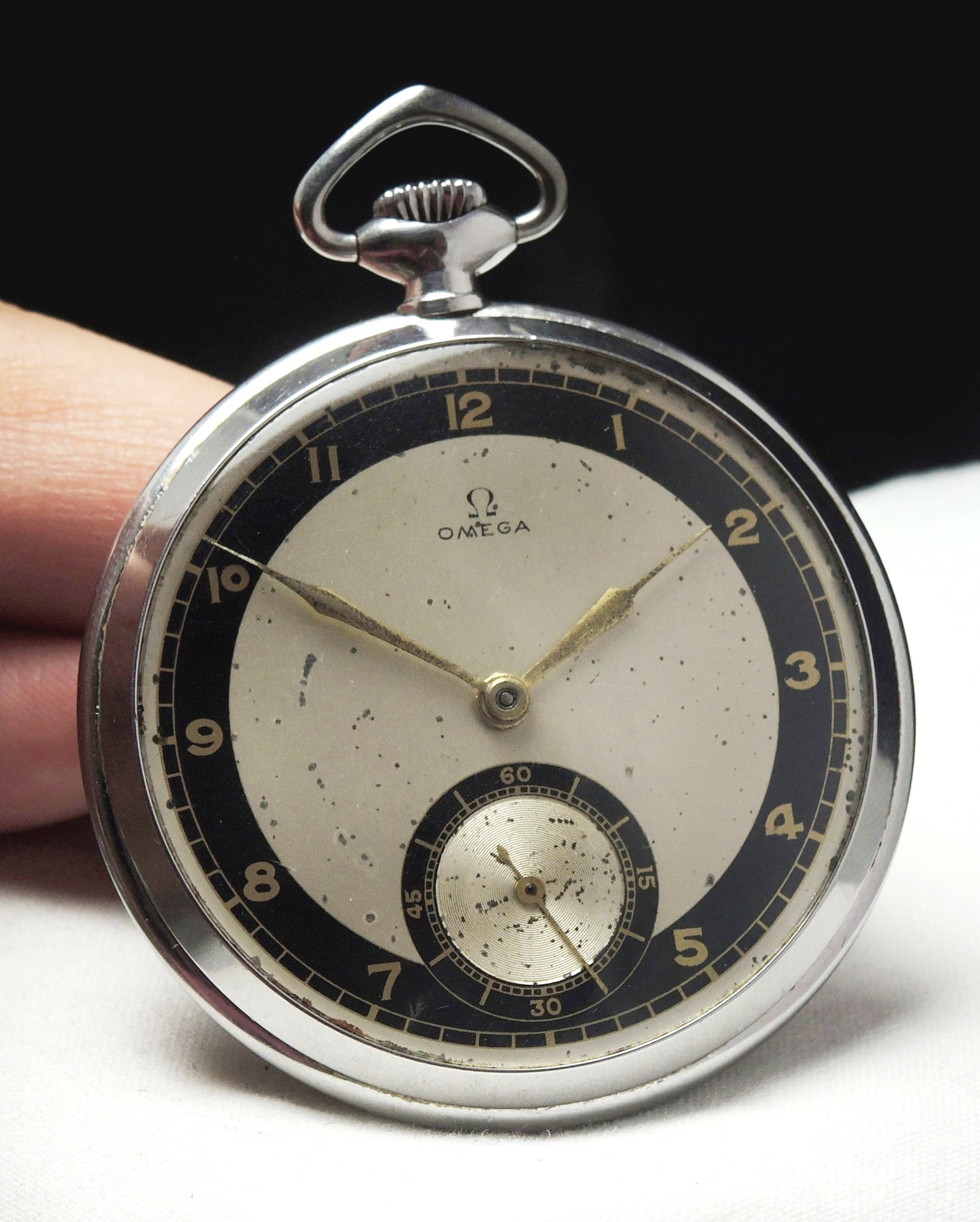 vintage omega pocket watch