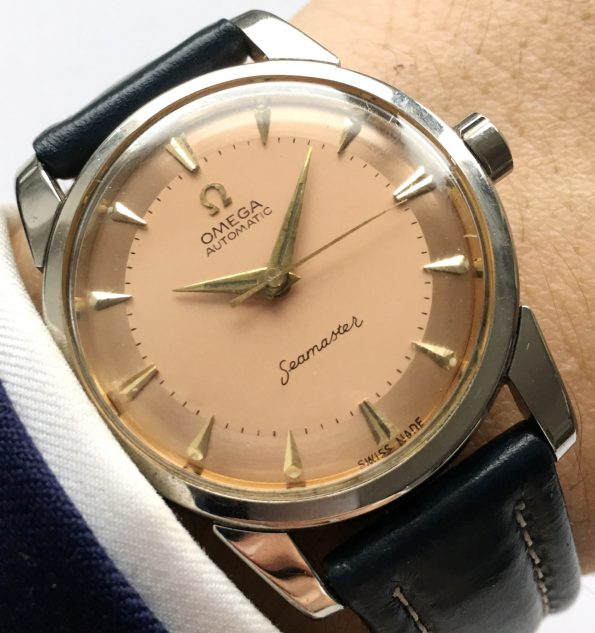 Genuine Omega Seamaster Automatic Vintage Pink Dial