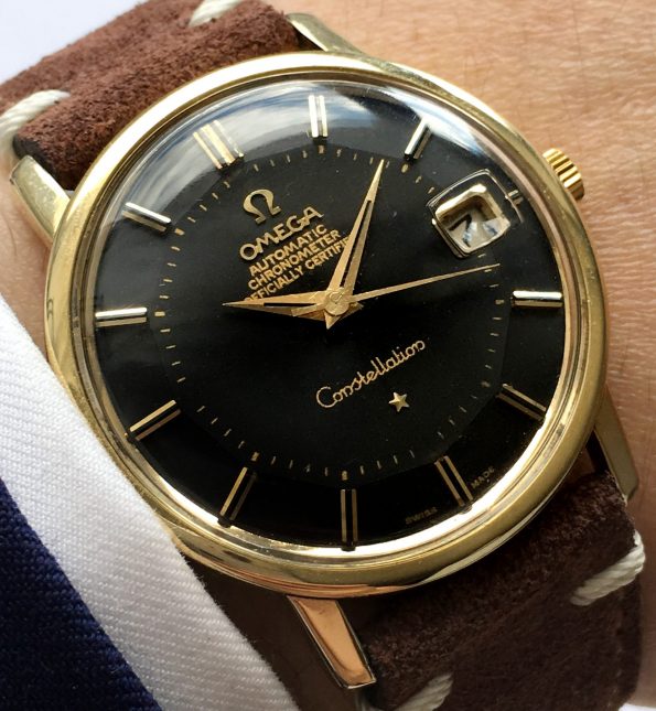 1967 Omega Constellation back dome dial