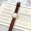 IWC Solid GOLD with ORIGINAL PAPERS and ORIGINAL INVOICE from1965