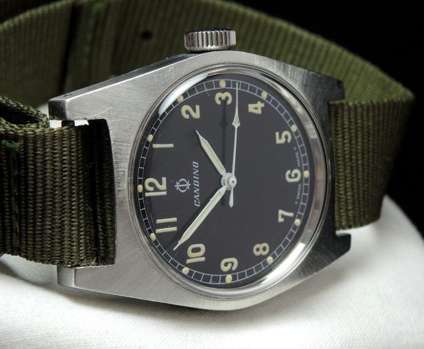 Candino Military Vintage Uhr Schwedische Luftwaffe