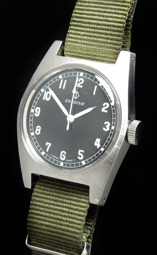Candino Military Vintage Watch Swedish Army