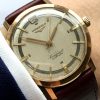 Seltene Longines Heritage Conquest Vollgold Linen Dial