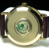 Rare Longines Heritage Conquest Solid Gold Linen Dial
