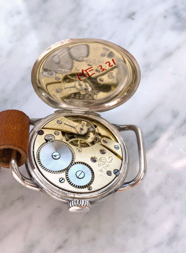 Frühe Cyma Uhr mit massivem Silvergehäuse
