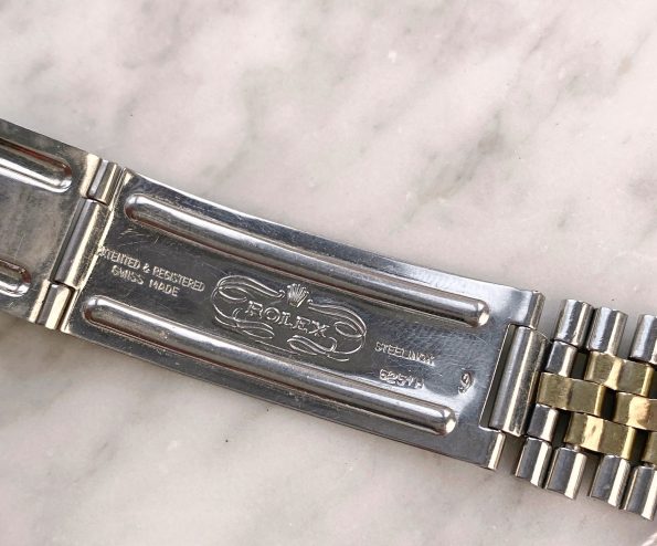 Customised Vintage Rolex Oyster Perpetual Custom Green Dial Steel Gold ref 1002