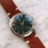 Customised 35mm Omega Handwinding Vintage with Green Explorer Dial 2605