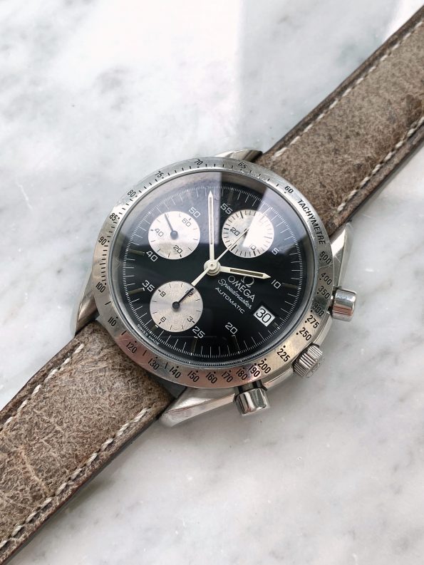 Vintage Omega Speedmaster Reduced Automatic Reverse Panda Dial Automatic 1750043 3750043