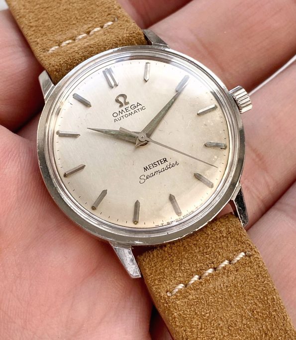 DOUBLE SIGNED Omega Seamaster Automatic Vintage MEISTER Dial 165001