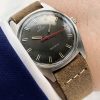 Beautiful Vintage Omega Geneve Handwinding Grey Dial Red Seconds Hand