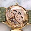 Beautiful Omega Geneve Automatic Date Vintage Solid Gold 14ct Full Set Box Papers