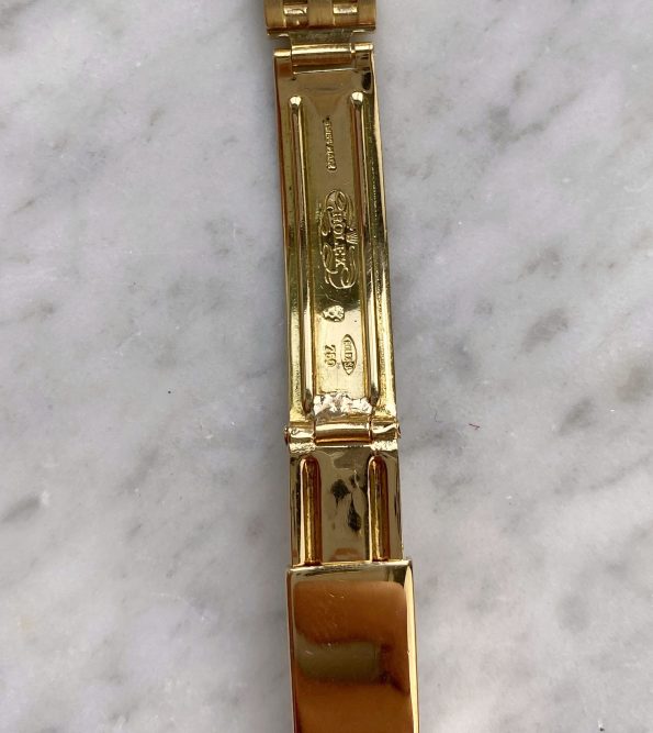 Perfekte Vintage Rolex Date Damen Vollgold Automatik 6517