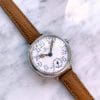 Sehr frühe Omega Armbanduhr 34mm Big Size Cathedral Zeiger Vintage