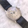 Omega Tissot Chronograph Vintage Steel One Pusher Art Deco Sector Dial