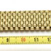 Vergoldetes Nivada Stahlband 18mm