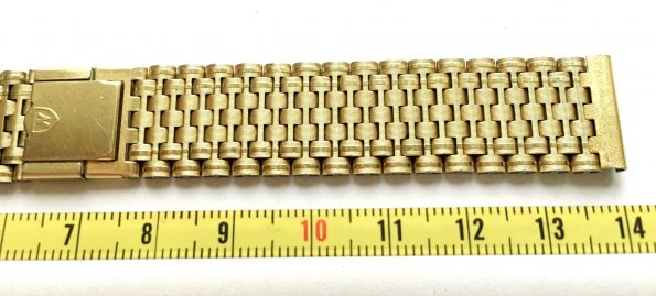 Gold Plated Nivada Strap 18mm