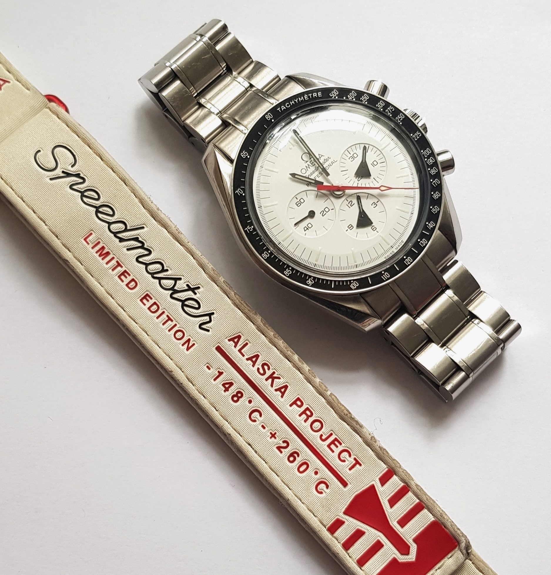 OMEGA Speedmaster ALASKA PROJECT Moonwatch - Limited Edition 8xx - Full Set  — O R O L O G I U M