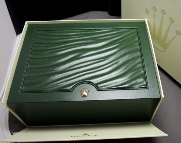 Genuine Rolex Box in green