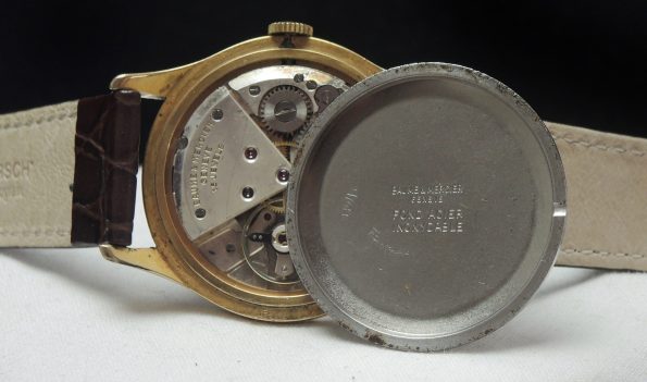Black dialed Baume Mercier Vintage Watch