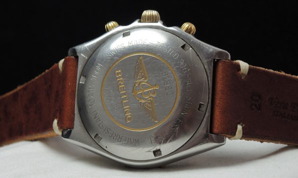 Serviced Breitling Chronomat Automatic blue dial Vintage