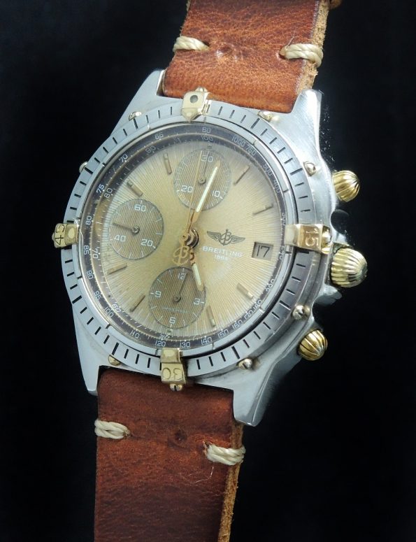 Genuine Breitling Chronomat Automatic cream dial vintage