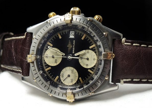 Breitling Chronomat Vintage Automatik schwarzes ZB