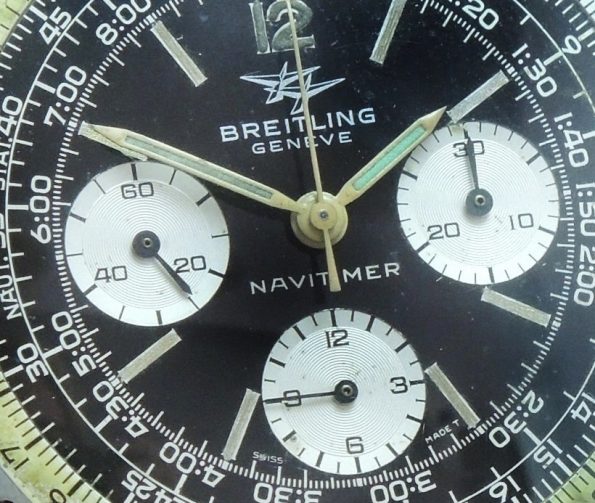 Serviced Breitling Old Navitimer 806 Vintage