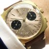 Breitling Top Time 37mm Panda Dial Gold Plated Chronograph