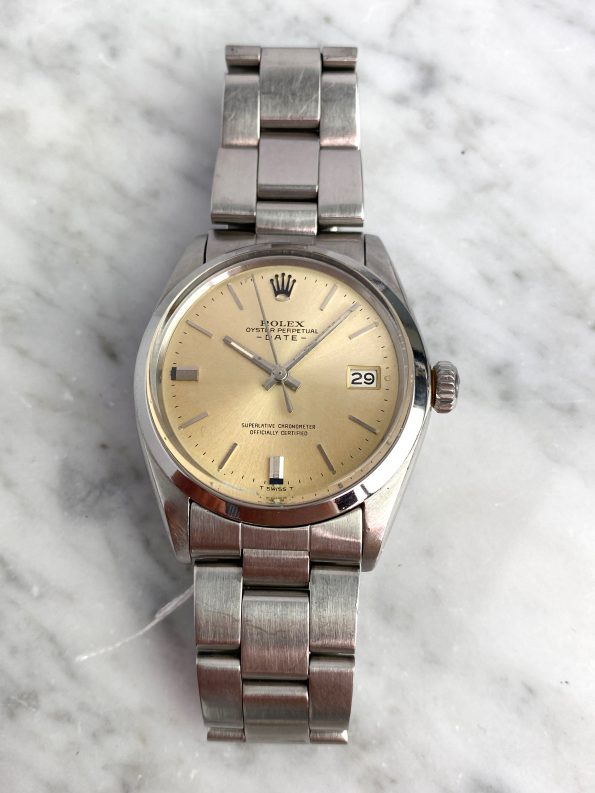 Cream Dialed Rolex Vintage Oyster Perpetual Date 35mm Ladies Damen Serviced