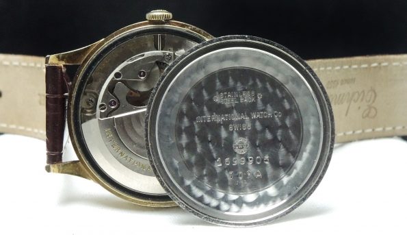 Seltene IWC Automatik Uhr mit Datumsanzeige