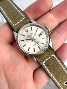 Drt11 Serviced Vintage Rolex Oyster Perpetual Date 35mm Steel 1500 (36)