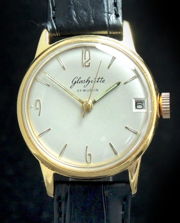 Perfect 34mm Glashütte Vintage Watch