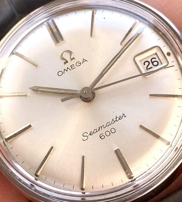 Omega Seamaster 600 Vintage 136.011 Stahl Wunderschönes Datum