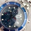 Fullset Box Papiere Serviced Omega Seamaster Chronograph Diver Automatic 3 Years Warranty