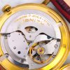 Zenith 18k Gold Automatic Honeycomb Dial Vintage
