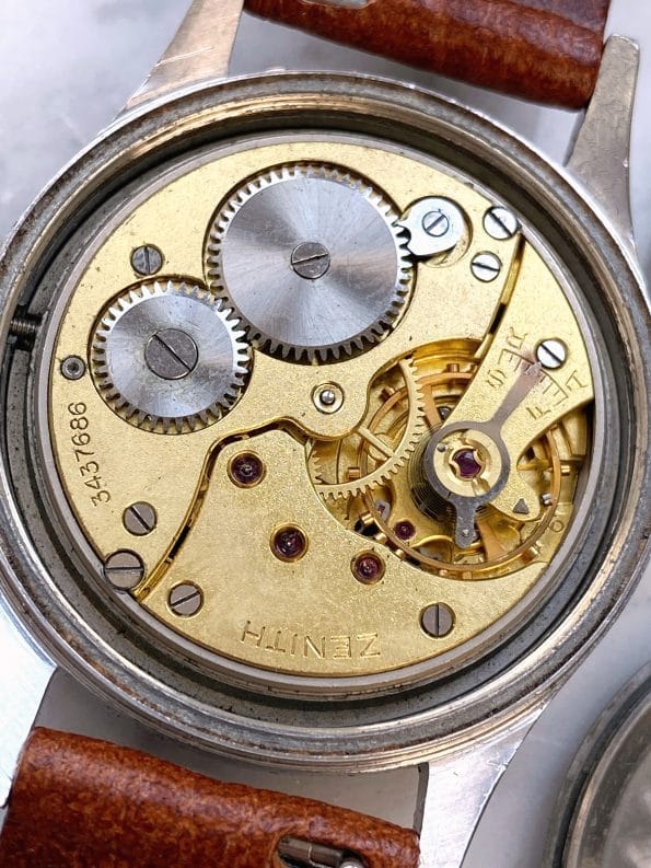 35mm Militäruhr Zenith Vintage Uhr Deutsches Heer WW2
