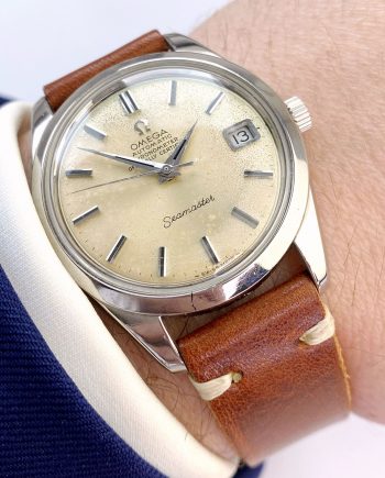 Omega Seamaster Chronometer Cream Dial Vintage Automatic SERVICED ref 166010
