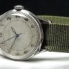 Vintage Jaeger LeCoultre Handwinding watch with Nato Strap