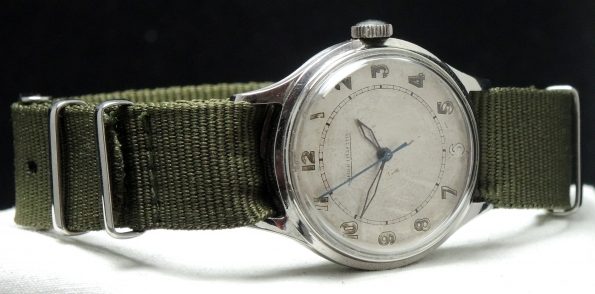 Vintage Jaeger LeCoultre Handwinding watch with Nato Strap