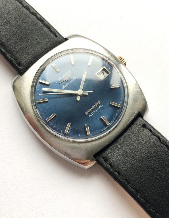 Beautiful Longines Admiral Vintage Automatic blue dial