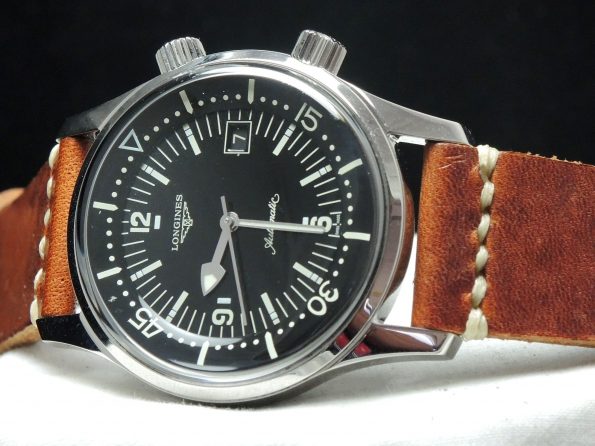 Original Longines Legend Diver Date with Papers Heritage