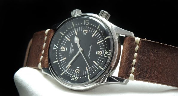 Vintage Longines Legend Diver No Date with Papers