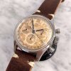 Omega Chronograph Cal 321 Amazing Tropical Dial and Caseback Engravement Three Year Warranty