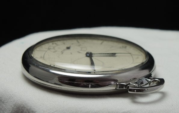 Fantastic Omega Art Deco Pocket Watch Steel Case