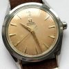 Omega Automatic Ladieswith “Pink Patina” dial and Vintage Strap