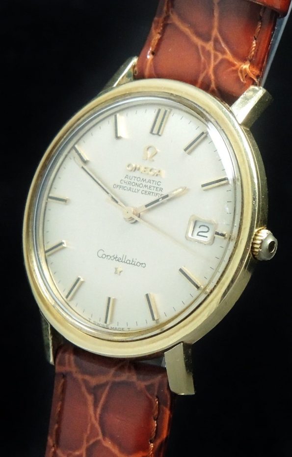 FULL SET Omega Constellation 1967 solid gold with Box and Papers ...
