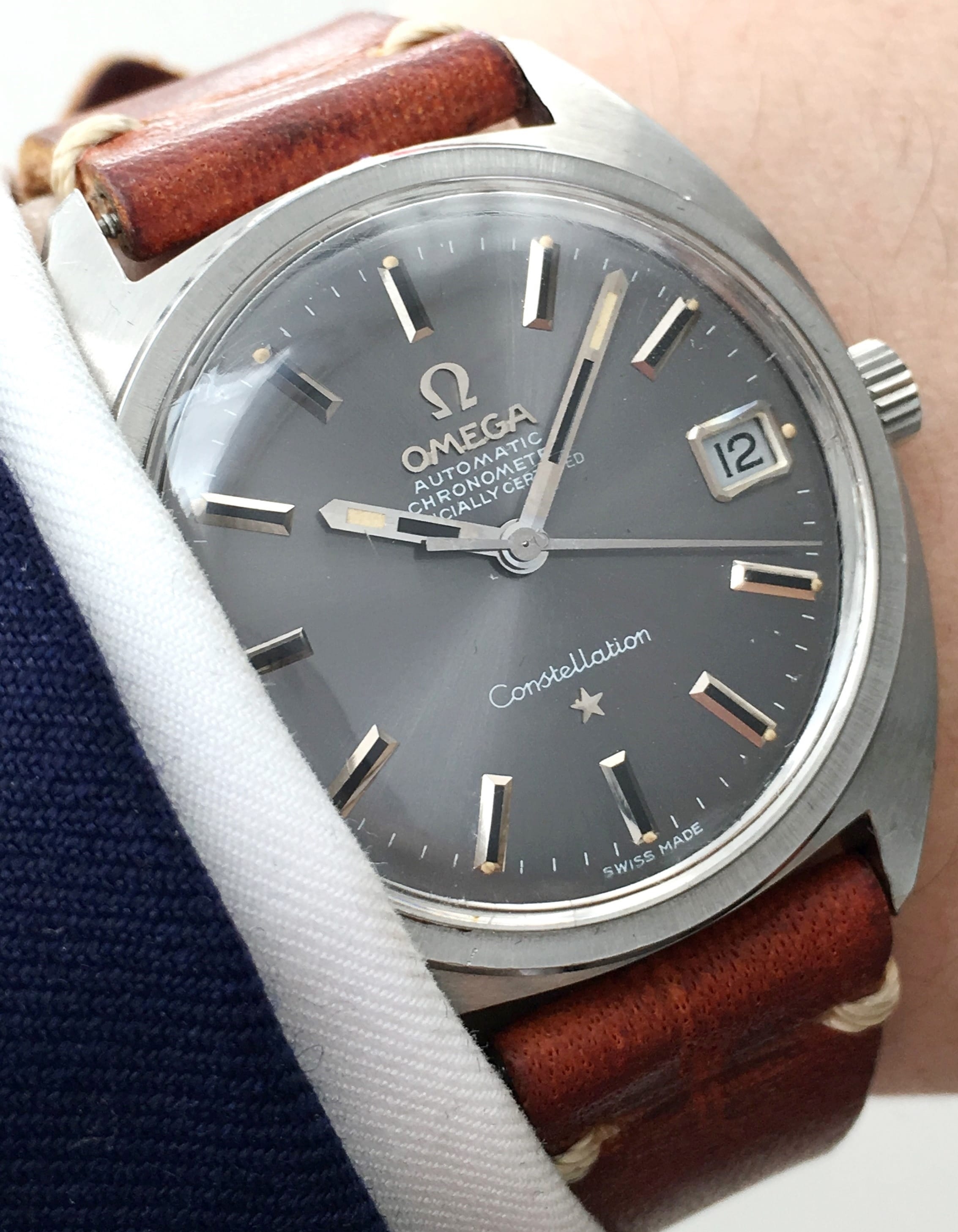 omega constellation chronometer vintage