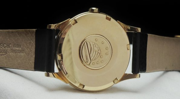 Wonderful Omega Constellation De Lux Solid Gold Automatic