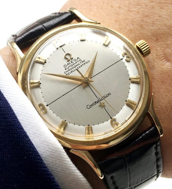 Wonderful Omega Constellation Solid Gold Automatic Vintage